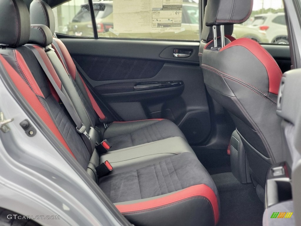 Black Ultra Suede/Carbon Black Interior 2020 Subaru WRX STI Photo #139583697