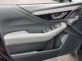 Gray StarTex 2020 Subaru Outback Onyx Edition XT Door Panel
