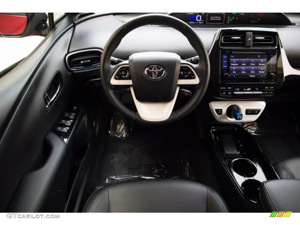 2018 Prius Three Touring - Hypersonic Red / Black photo #5