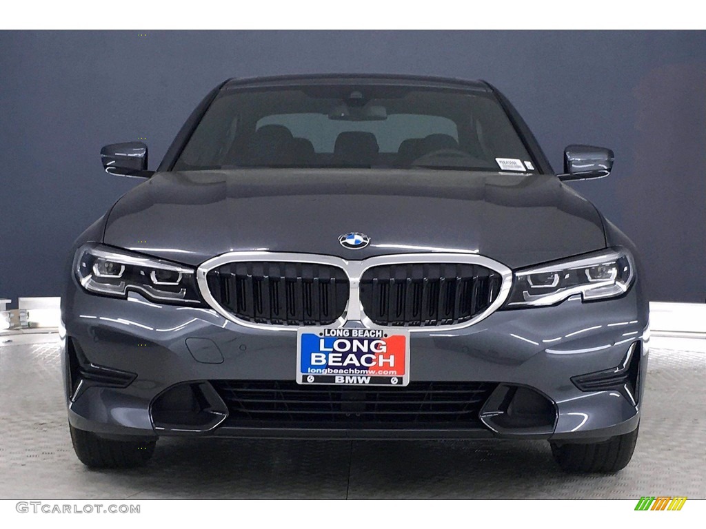 2021 3 Series 330i Sedan - Mineral Gray Metallic / Black photo #2