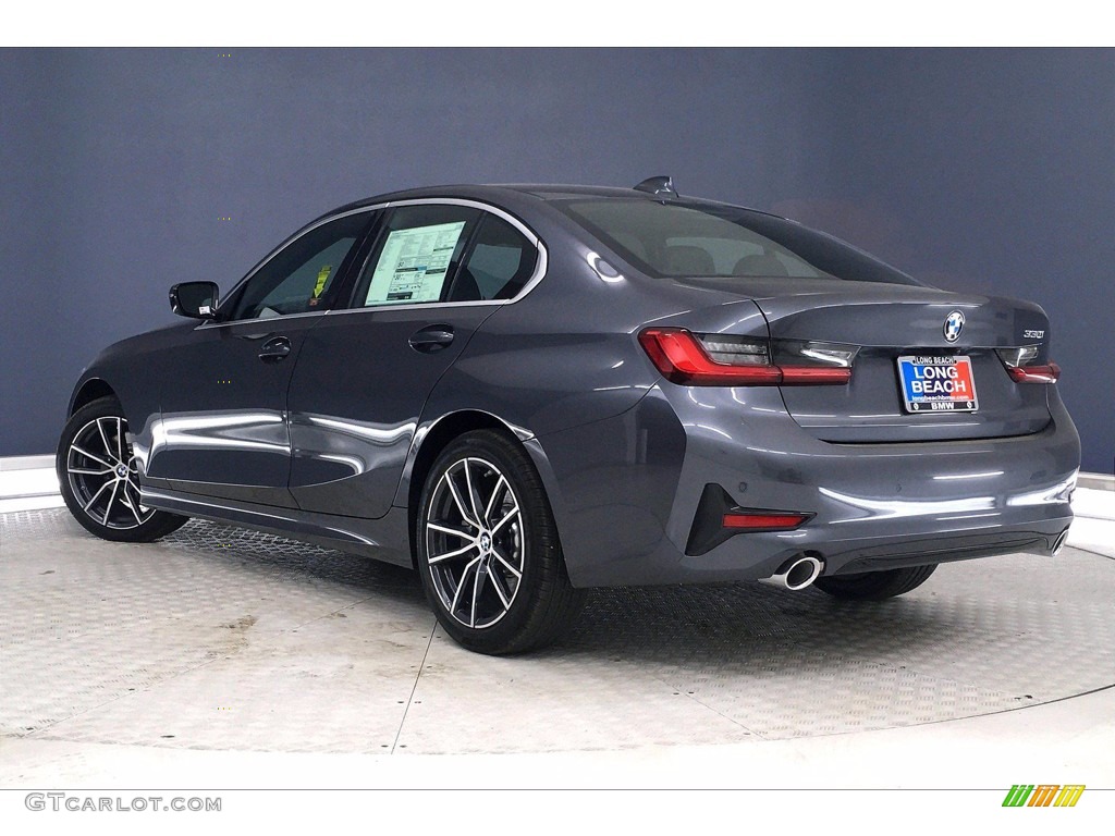 2021 3 Series 330i Sedan - Mineral Gray Metallic / Black photo #3