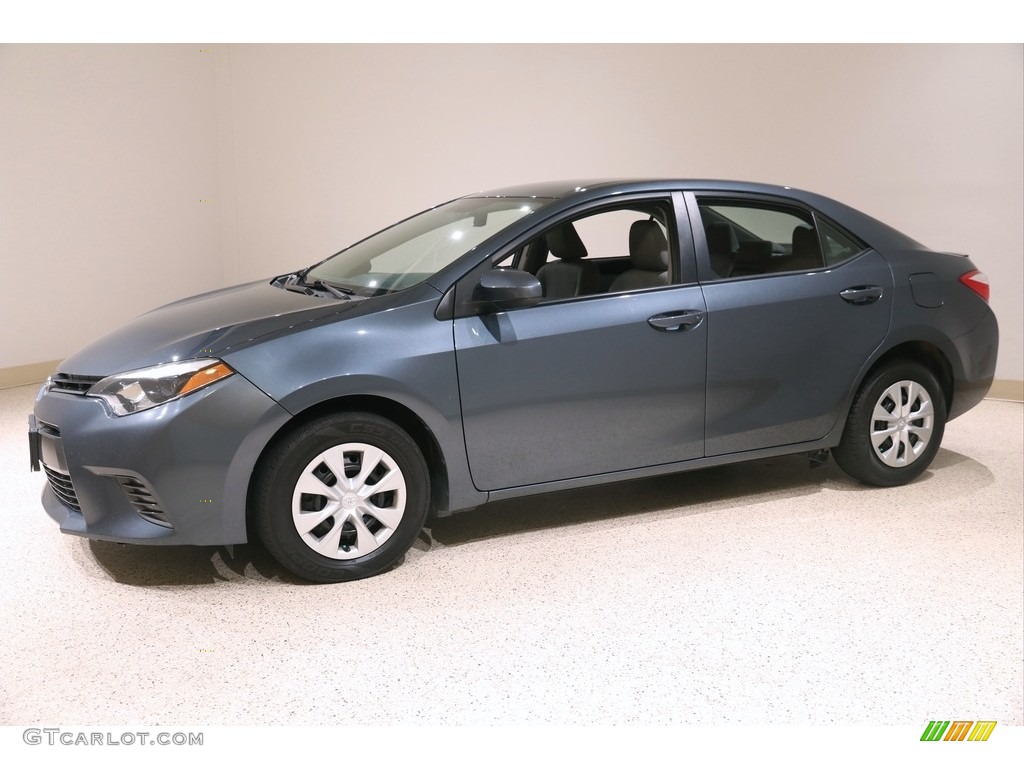 Slate Metallic 2015 Toyota Corolla LE Eco Exterior Photo #139584726