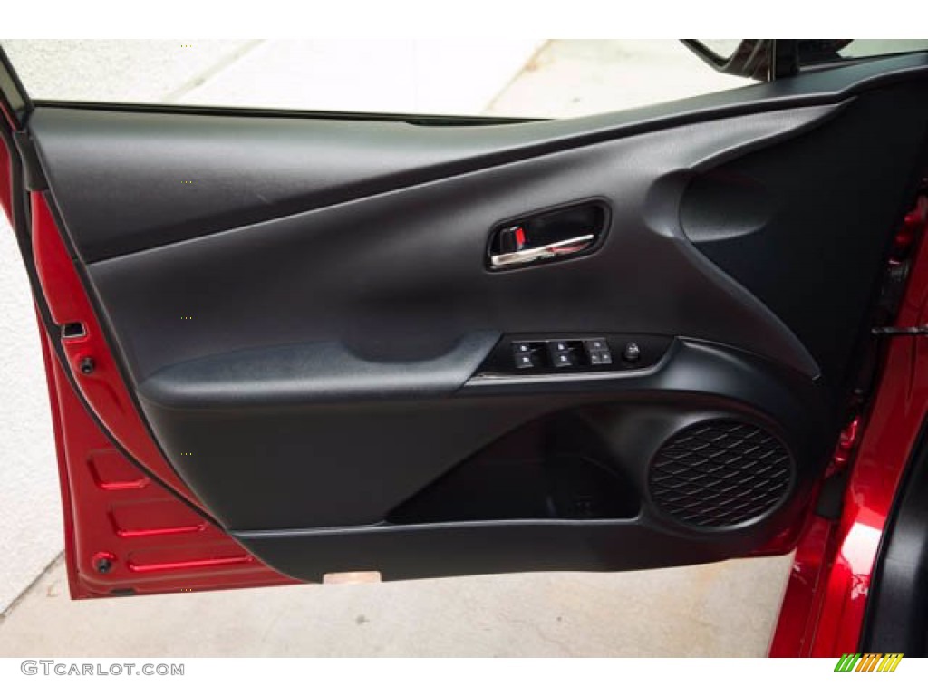2018 Prius Three Touring - Hypersonic Red / Black photo #30