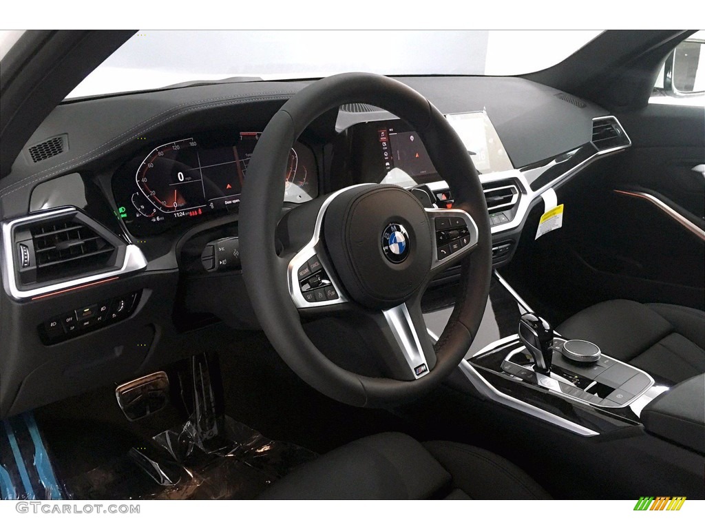 2021 3 Series 330i Sedan - Alpine White / Black photo #7