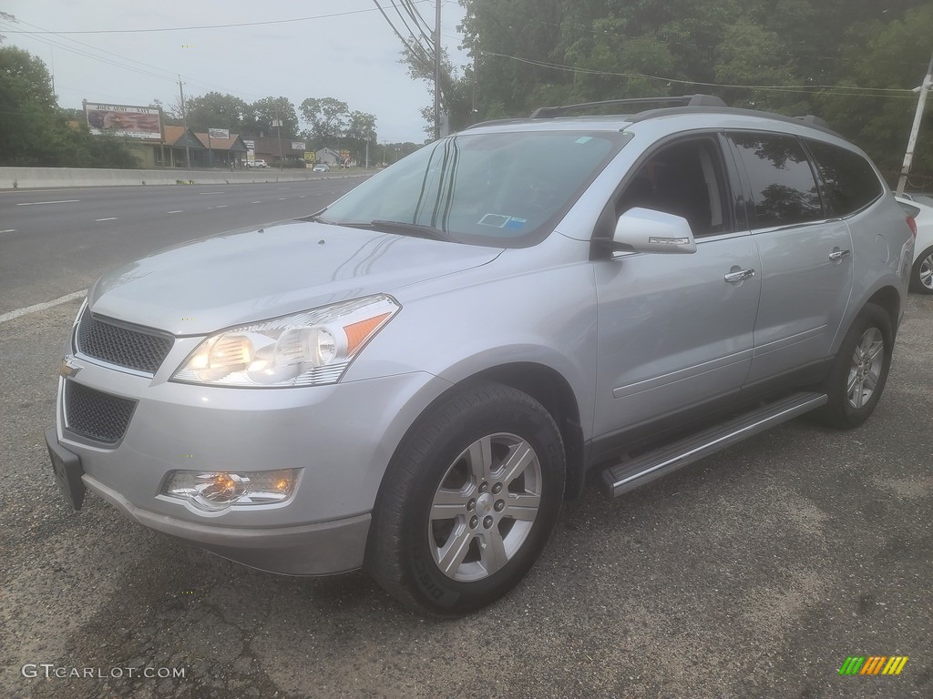 2010 Traverse LT AWD - Silver Ice Metallic / Ebony photo #6