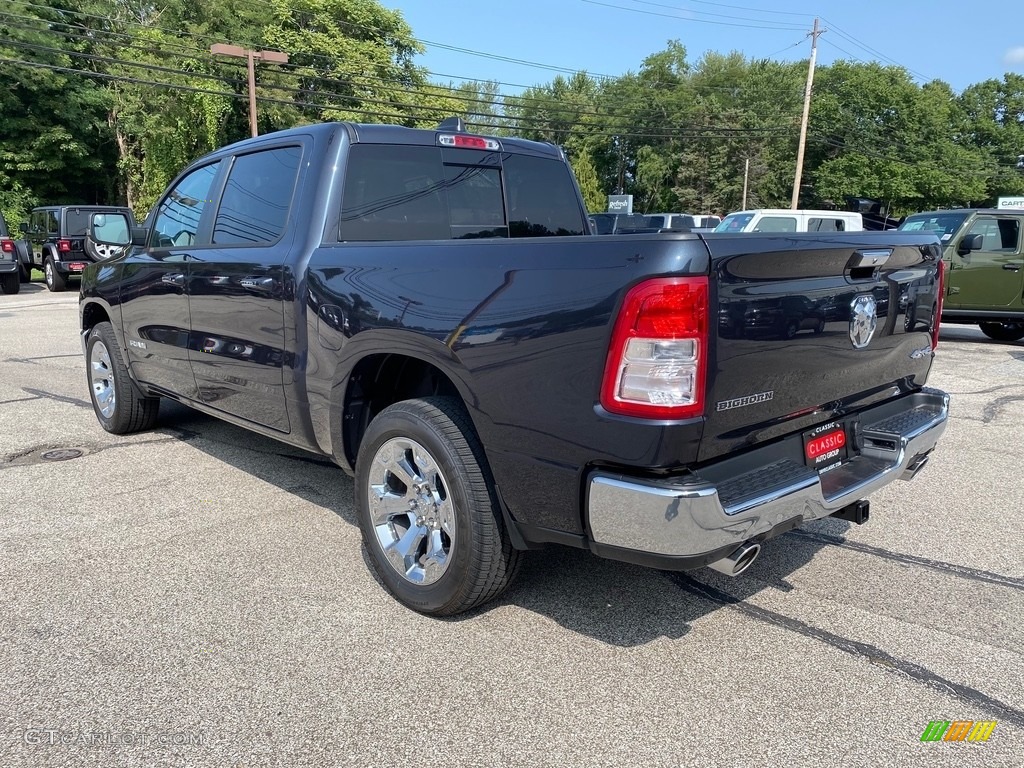 2020 1500 Big Horn Crew Cab 4x4 - Maximum Steel Metallic / Black/Diesel Gray photo #9