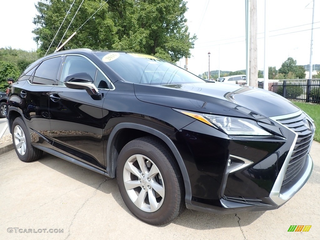 Obsidian Black 2016 Lexus RX 350 AWD Exterior Photo #139585866