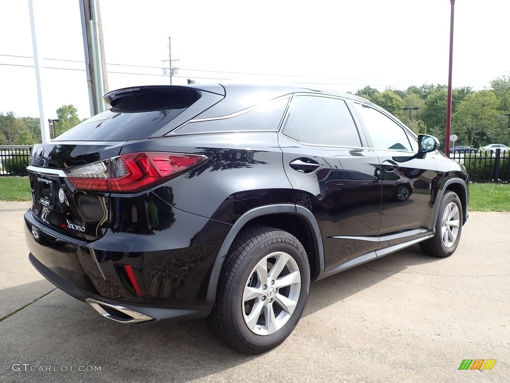 Obsidian Black 2016 Lexus RX 350 AWD Exterior Photo #139585878