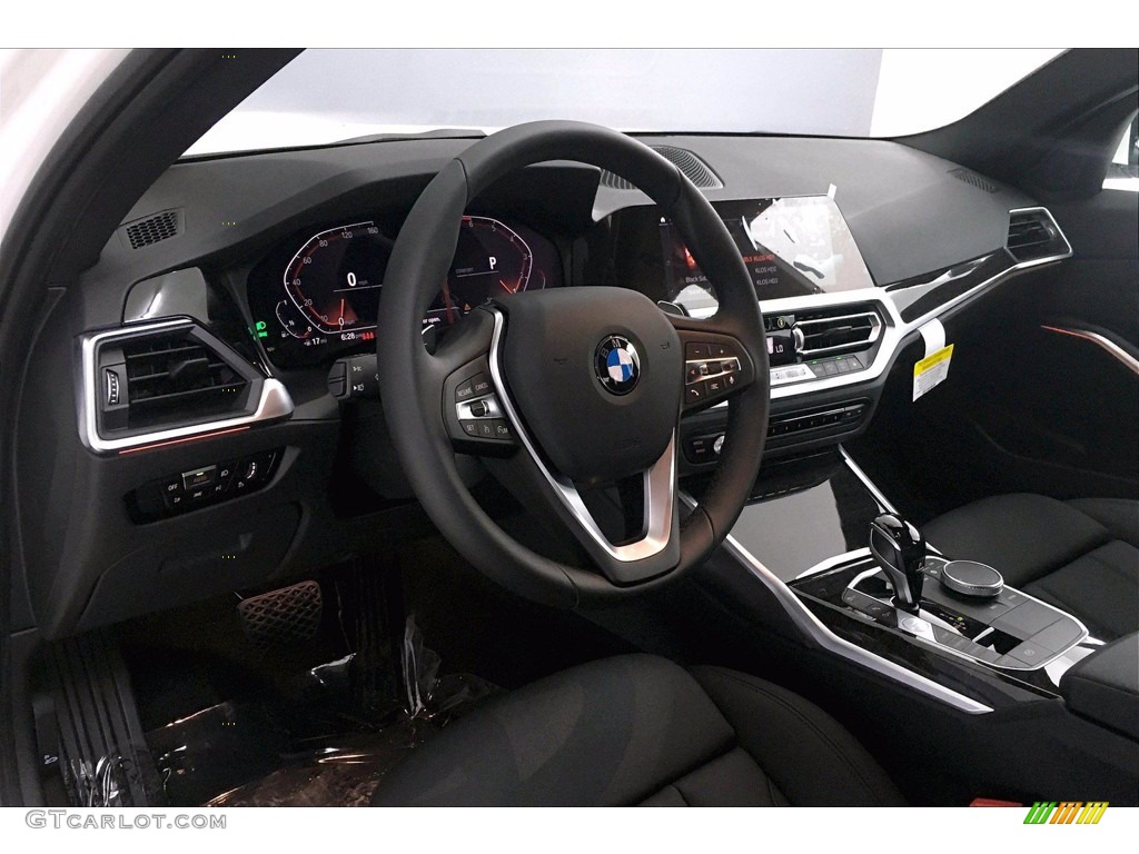 2021 BMW 3 Series 330i Sedan Black Dashboard Photo #139585953