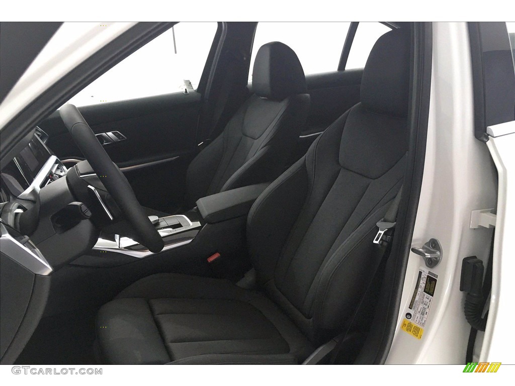 2021 3 Series 330i Sedan - Alpine White / Black photo #9