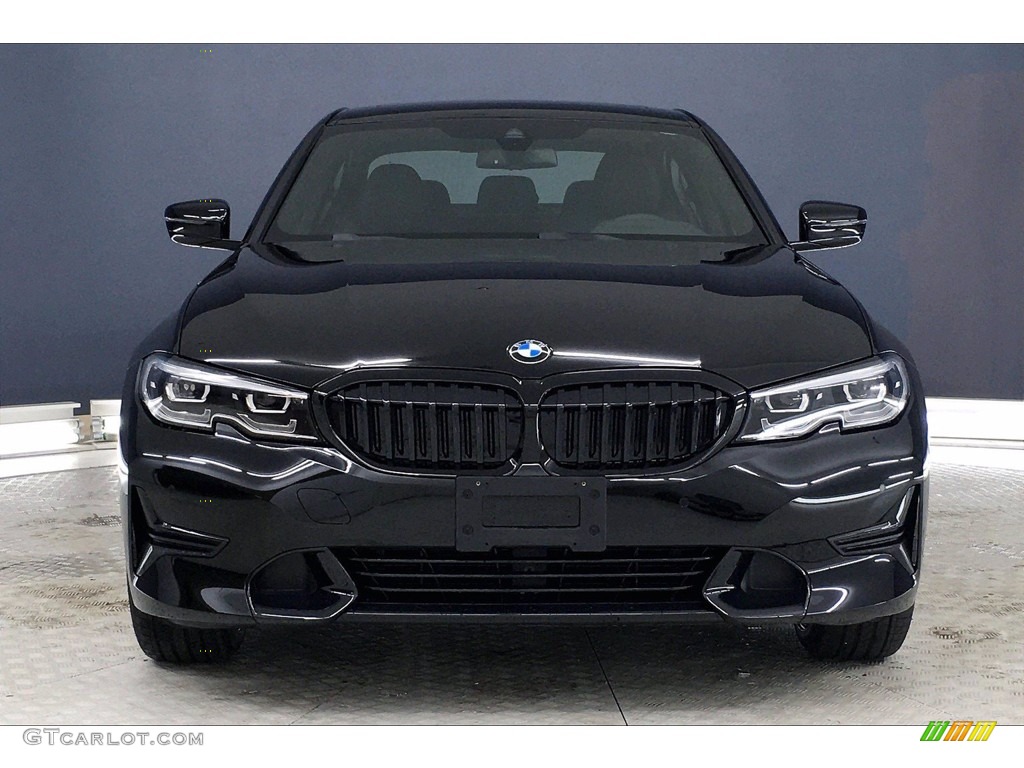 2020 3 Series 330i Sedan - Jet Black / Black photo #2