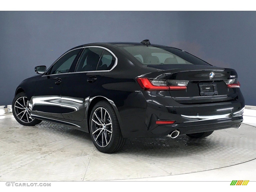 2020 3 Series 330i Sedan - Jet Black / Black photo #3