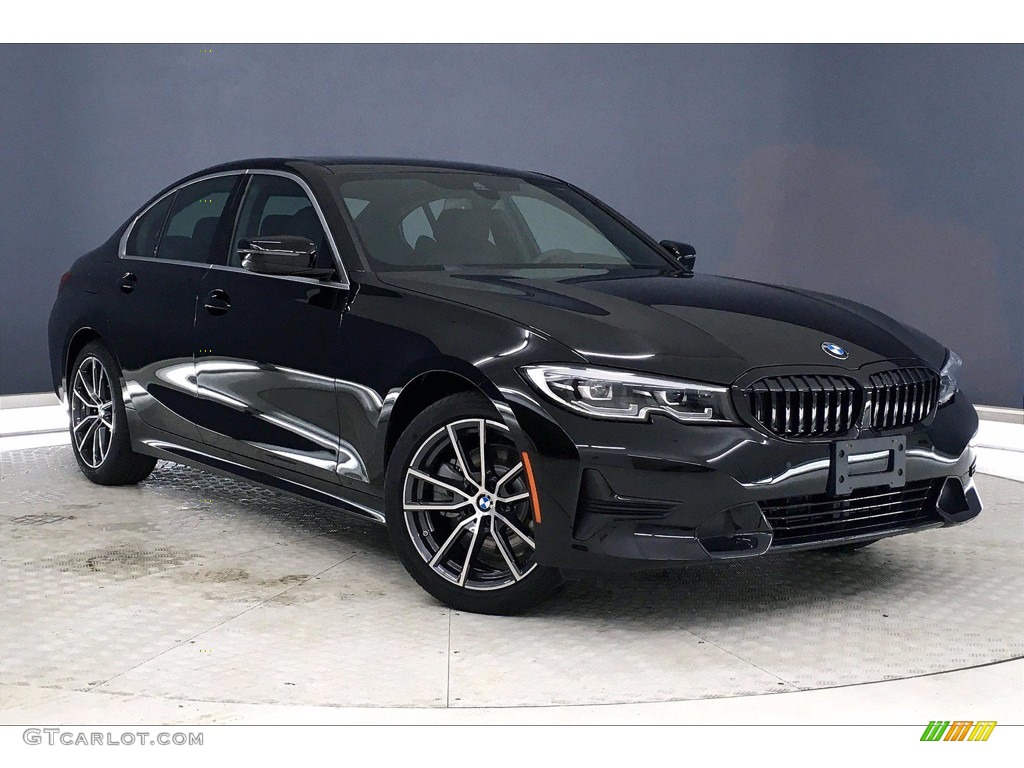 2020 3 Series 330i Sedan - Jet Black / Black photo #19