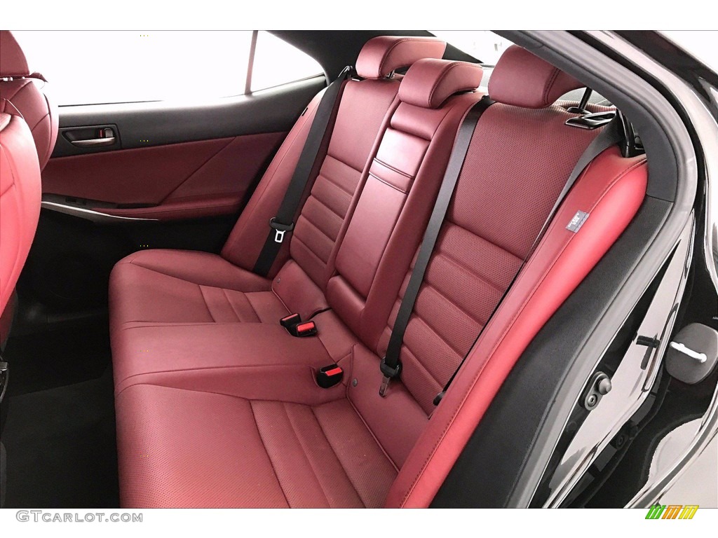 2019 Lexus IS 300 F Sport Rear Seat Photo #139586448