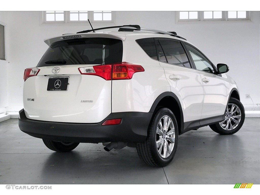Blizzard White Pearl 2013 Toyota RAV4 Limited Exterior Photo #139586649