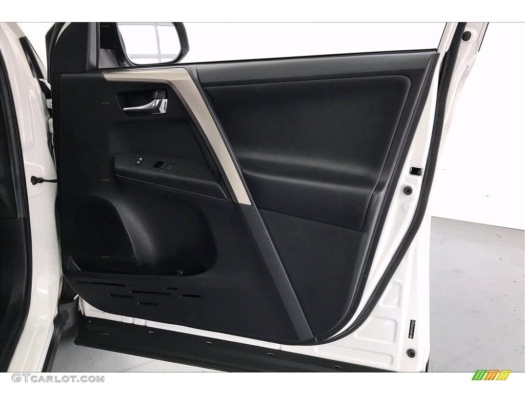2013 Toyota RAV4 Limited Black Door Panel Photo #139586691