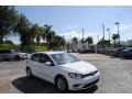 2018 Pure White Volkswagen Golf S  photo #1