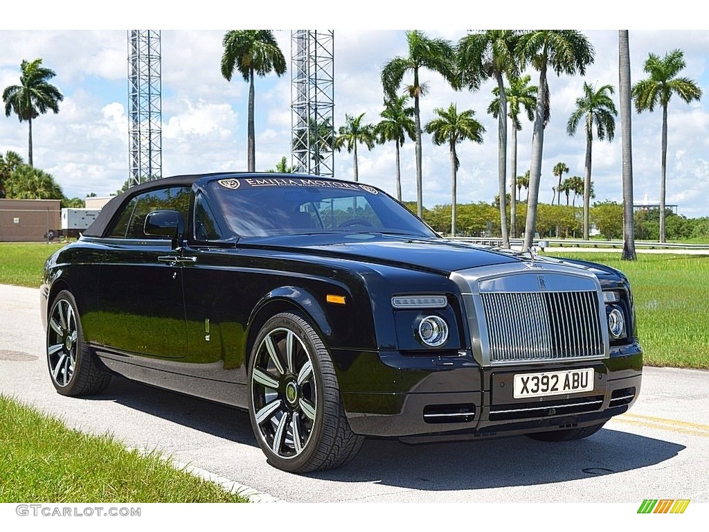 Diamond Black 2010 Rolls-Royce Phantom Mansory Drophead Coupe Exterior Photo #139589237