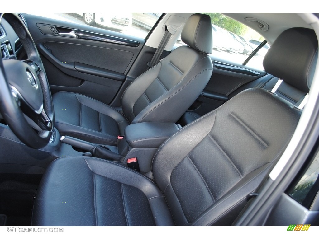 Titan Black Interior 2017 Volkswagen Jetta SEL Photo #139589285