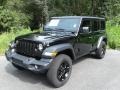 2020 Black Jeep Wrangler Unlimited Altitude 4x4  photo #2