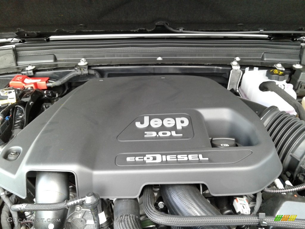 2020 Jeep Wrangler Unlimited Altitude 4x4 3.0 Liter DOHC 24-Valve Turbo-Diesel V6 Engine Photo #139589651