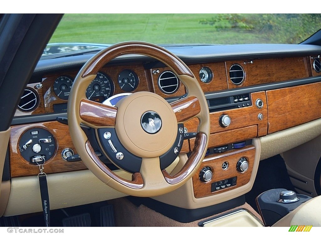 2010 Rolls-Royce Phantom Mansory Drophead Coupe Creme Light Dashboard Photo #139590023