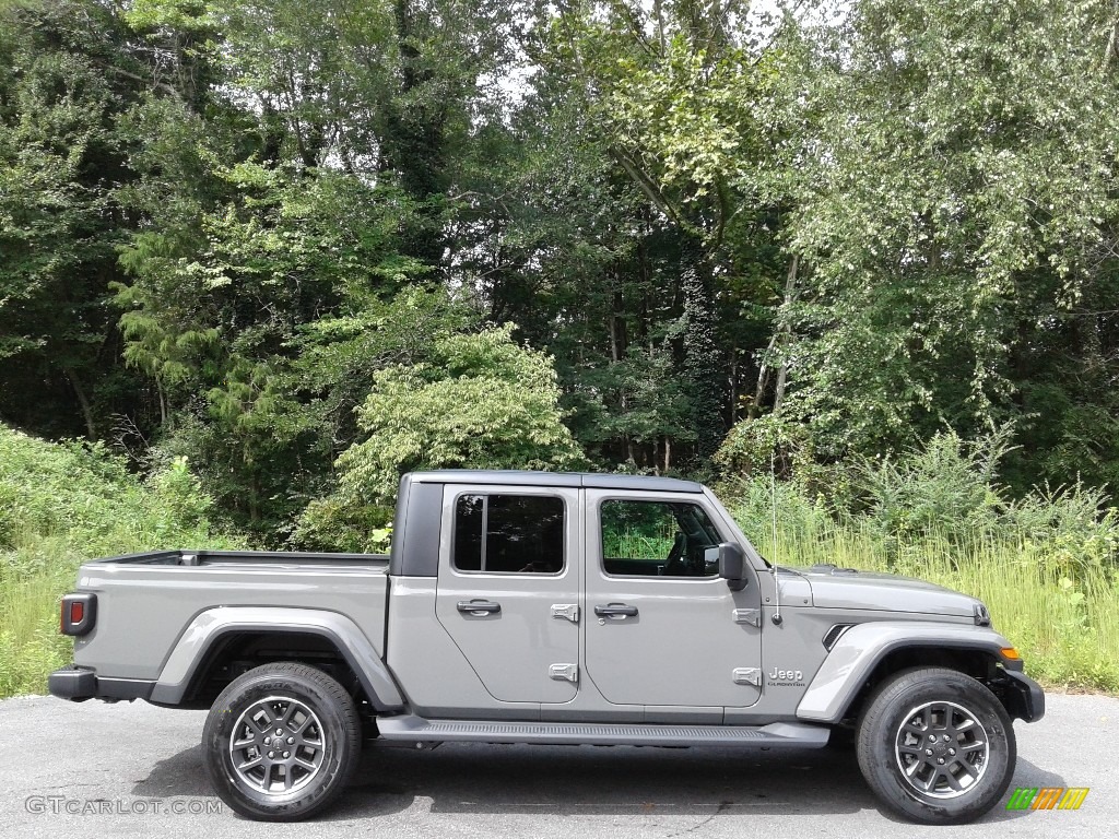 Sting-Gray 2021 Jeep Gladiator Overland 4x4 Exterior Photo #139590364