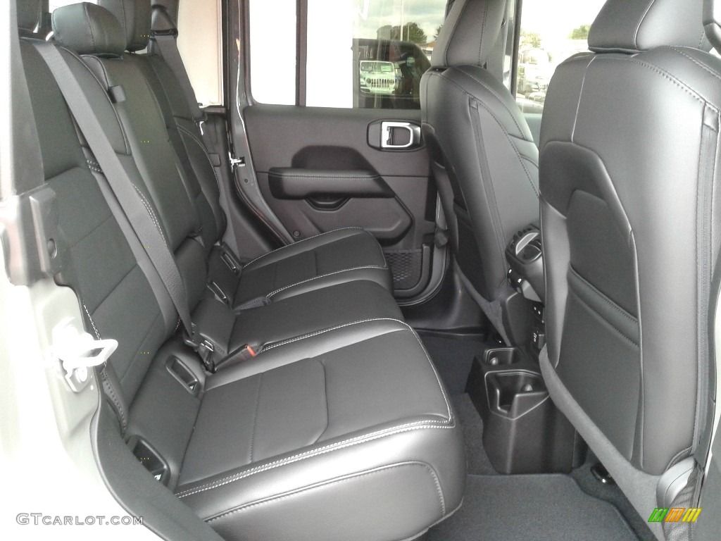 Black Interior 2021 Jeep Gladiator Overland 4x4 Photo #139590641