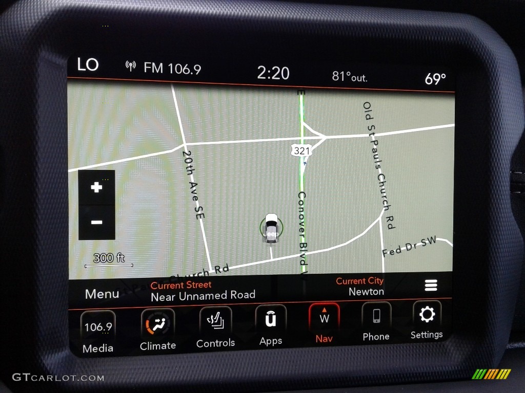 2021 Jeep Gladiator Overland 4x4 Navigation Photo #139590887