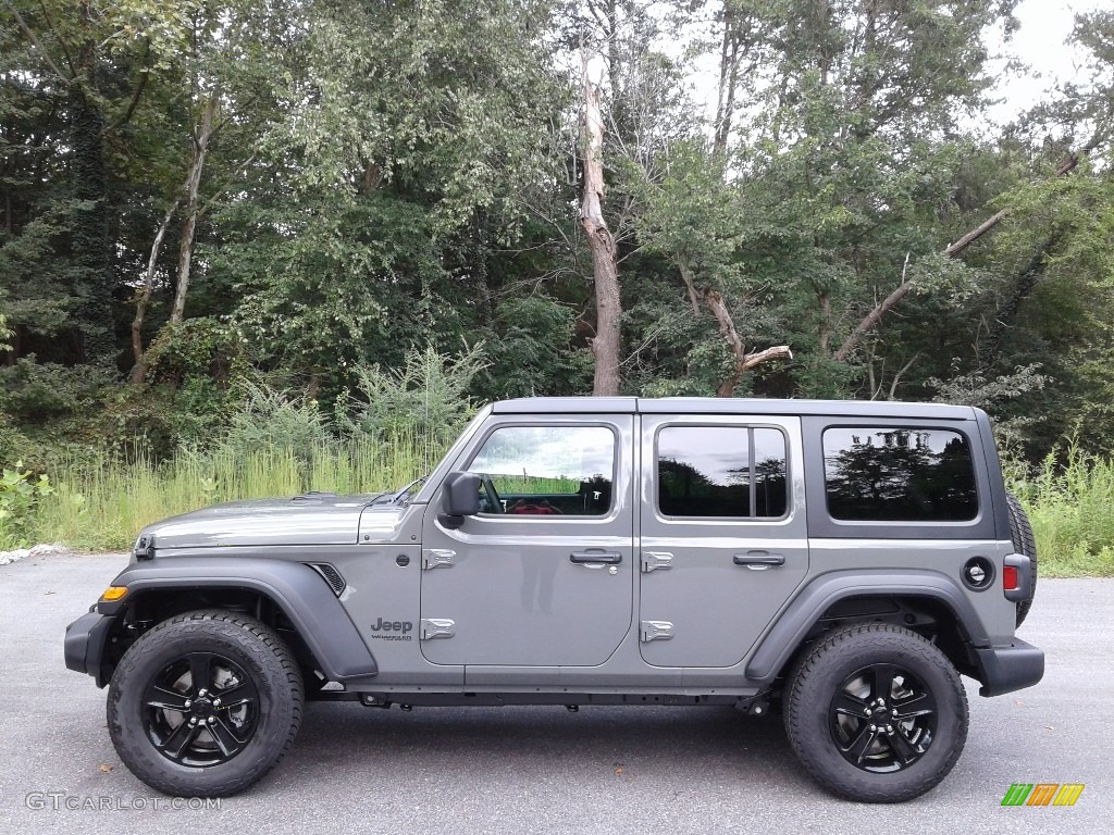 2021 Wrangler Unlimited Sport 4x4 - Sting-Gray / Black photo #1