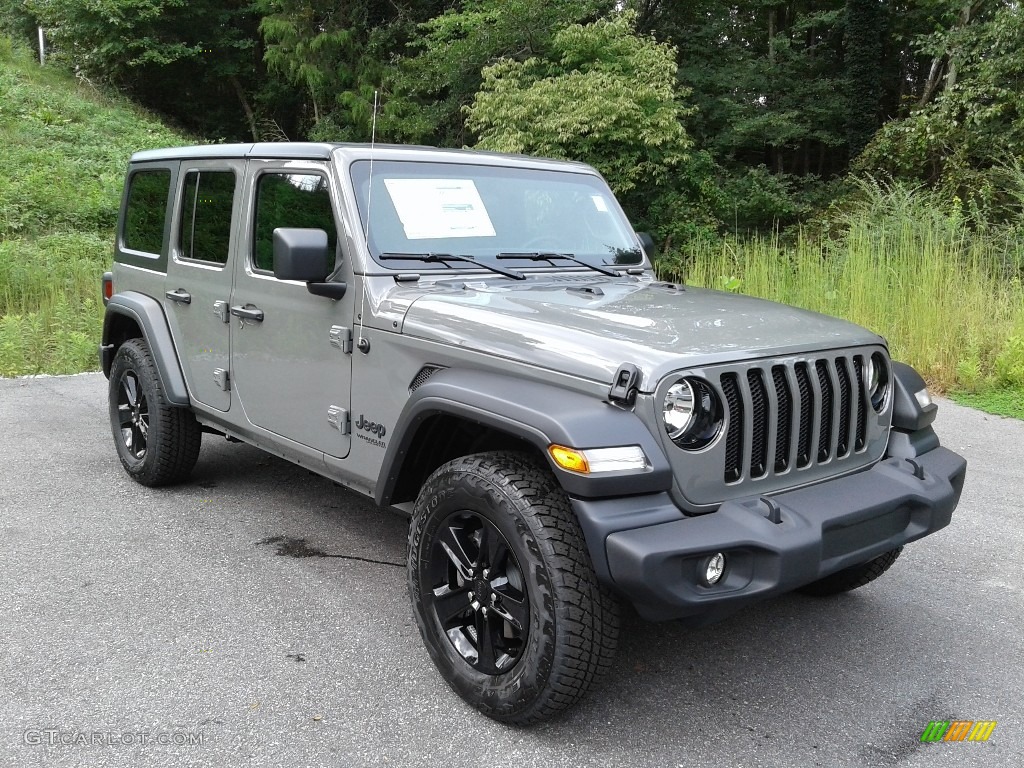 2021 Wrangler Unlimited Sport 4x4 - Sting-Gray / Black photo #4