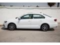 2017 Pure White Volkswagen Jetta SE  photo #10