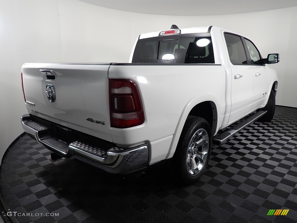 2019 1500 Laramie Crew Cab 4x4 - Ivory Tri–Coat / Black photo #17