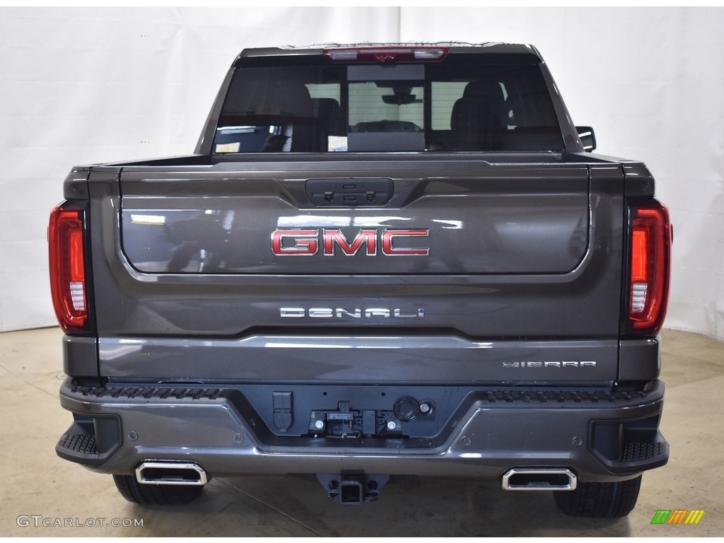 2020 Sierra 1500 Denali Crew Cab 4WD - Smokey Quartz Metallic / Dark Walnut/Dark Ash Gray photo #3