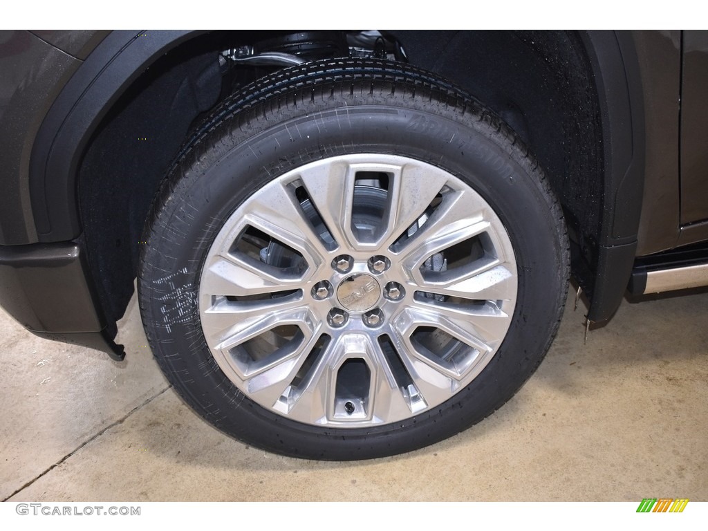 2020 Sierra 1500 Denali Crew Cab 4WD - Smokey Quartz Metallic / Dark Walnut/Dark Ash Gray photo #5