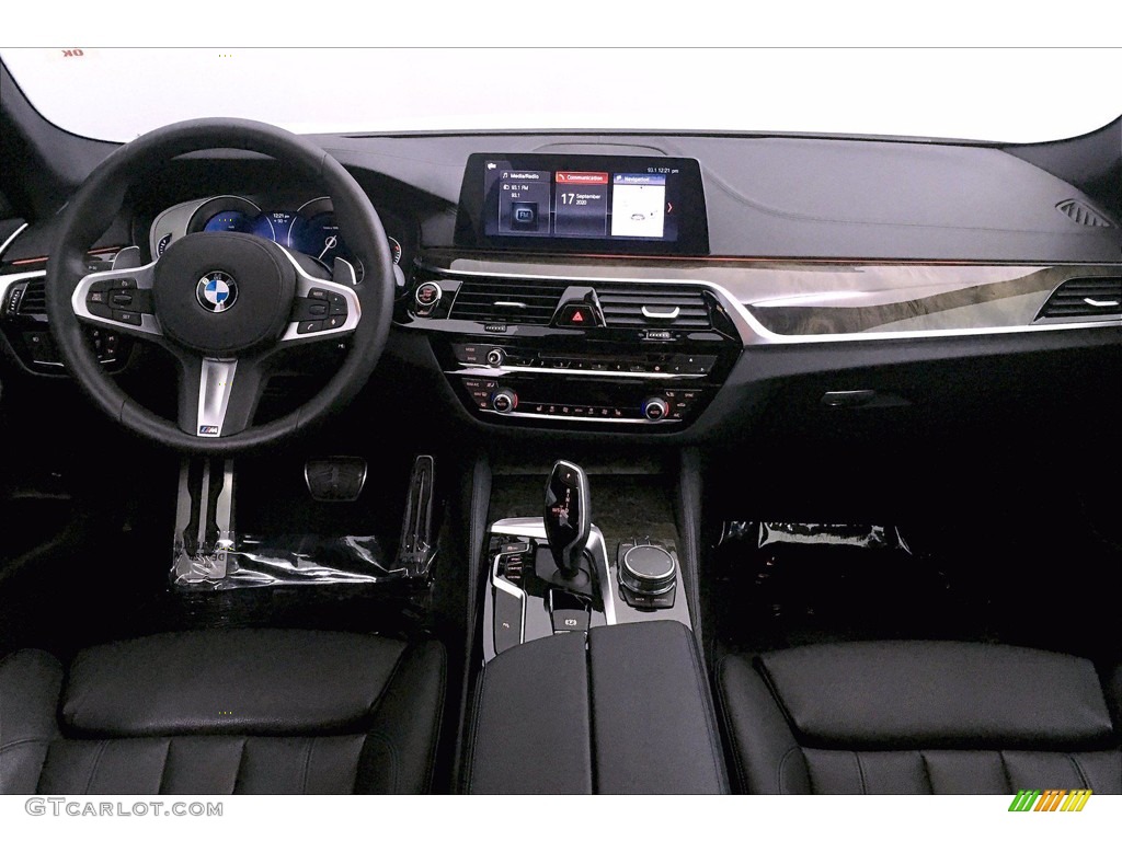 2017 5 Series 540i Sedan - Alpine White / Black photo #14