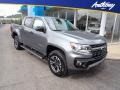 2021 Satin Steel Metallic Chevrolet Colorado Z71 Crew Cab 4x4  photo #1