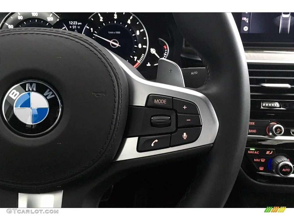 2017 5 Series 540i Sedan - Alpine White / Black photo #18