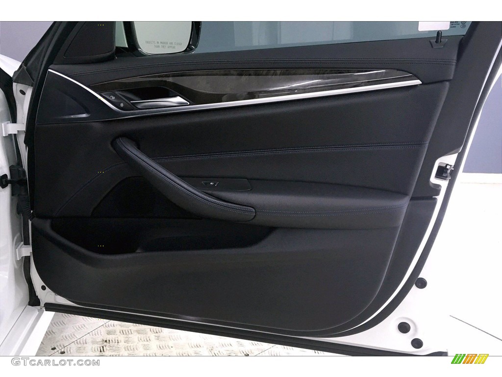 2017 5 Series 540i Sedan - Alpine White / Black photo #23
