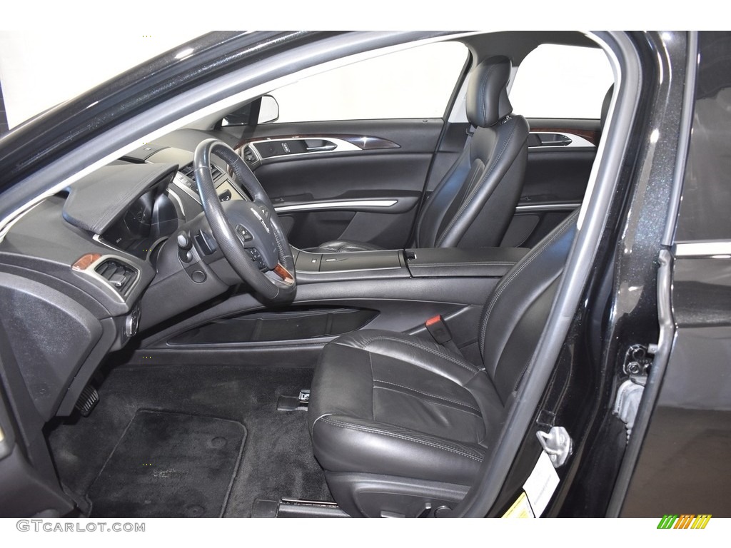 Charcoal Black Interior 2014 Lincoln MKZ AWD Photo #139593683