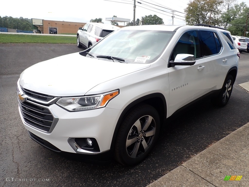 2020 Traverse LT AWD - Iridescent Pearl Tricoat / Dark Atmosphere/­Medium Ash Gray photo #7