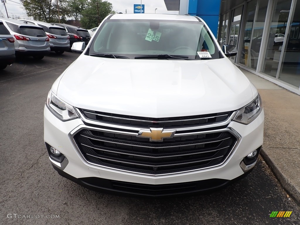2020 Traverse LT AWD - Iridescent Pearl Tricoat / Dark Atmosphere/­Medium Ash Gray photo #8