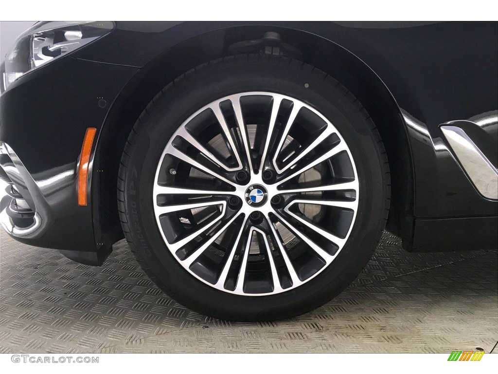 2017 5 Series 530i Sedan - Jet Black / Canberra Beige photo #8
