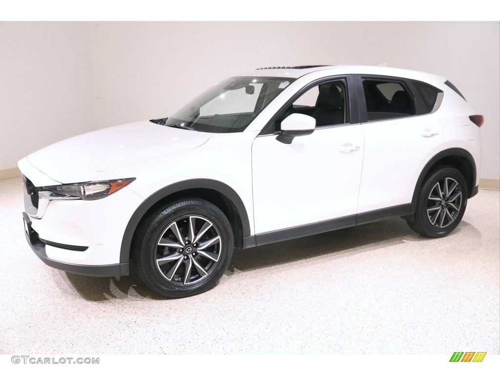 Snowflake White Pearl Mica 2018 Mazda CX-5 Touring AWD Exterior Photo #139595297