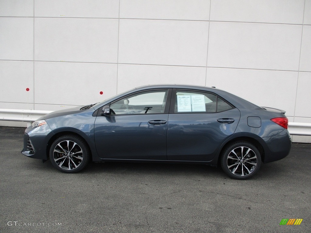 2017 Corolla SE - Falcon Gray Metallic / Black photo #2
