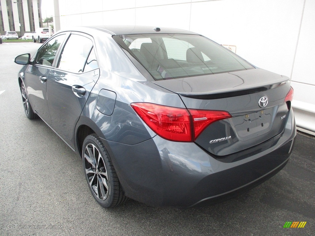 2017 Corolla SE - Falcon Gray Metallic / Black photo #3