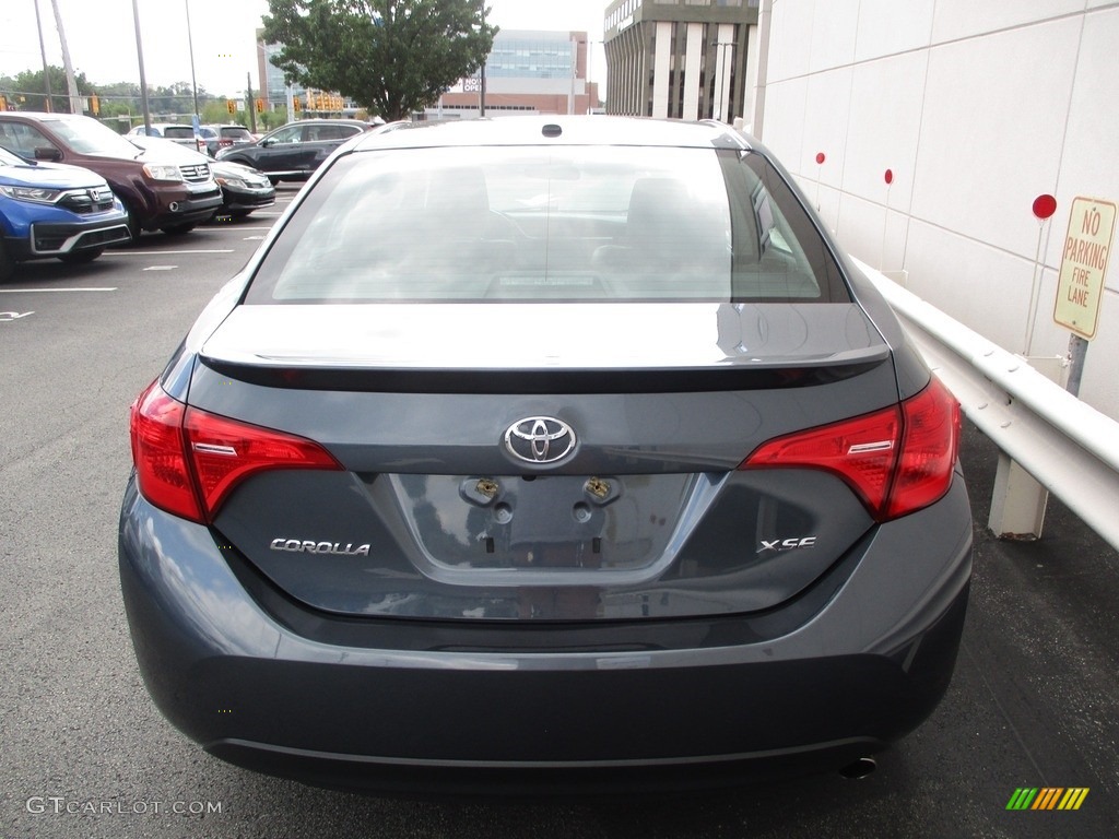 2017 Corolla SE - Falcon Gray Metallic / Black photo #4