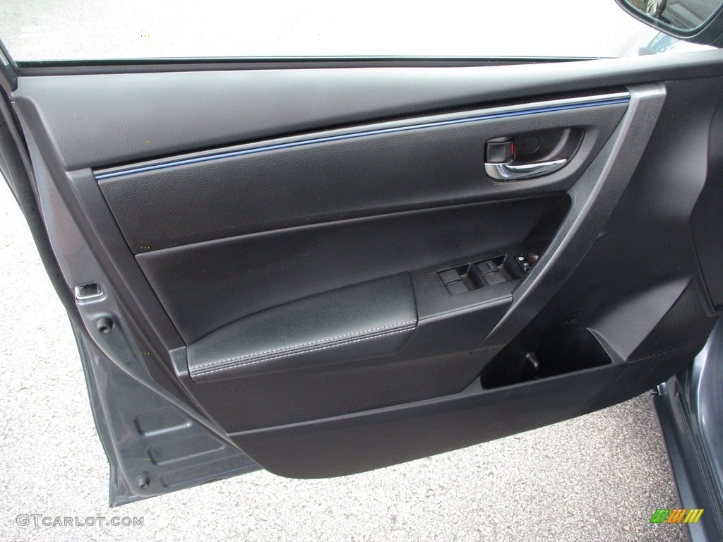 2017 Corolla SE - Falcon Gray Metallic / Black photo #10