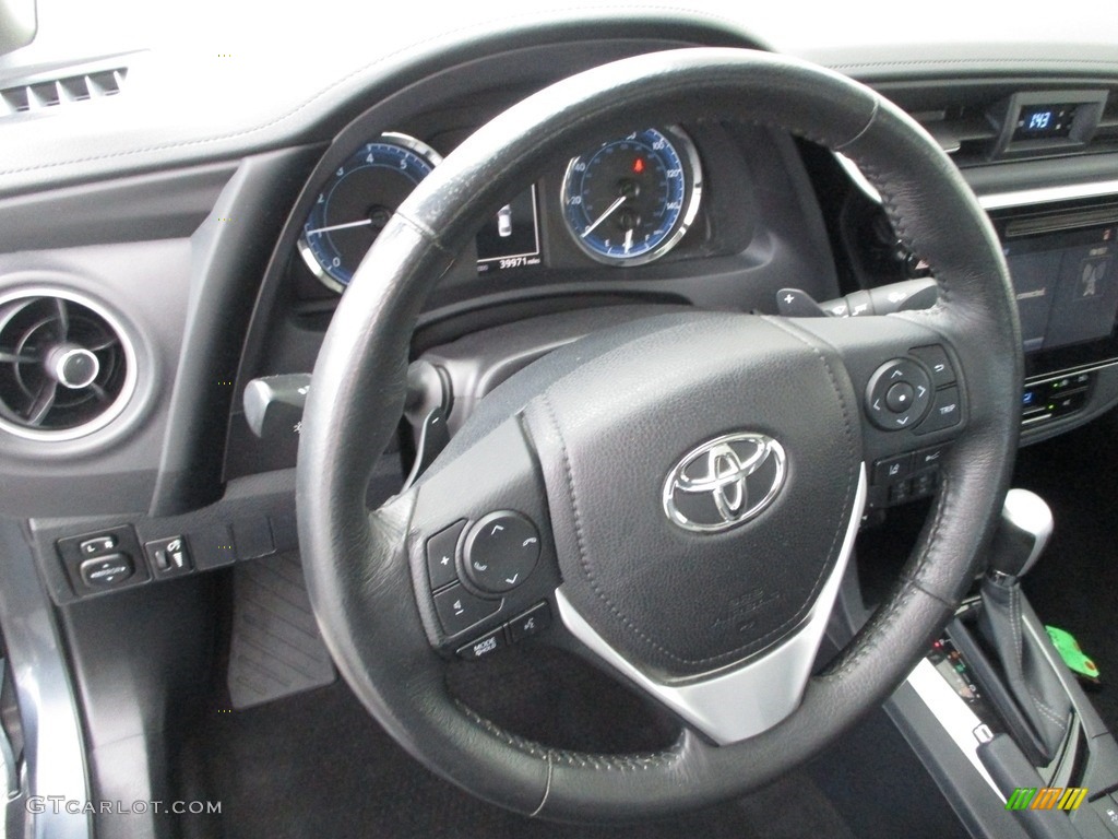 2017 Corolla SE - Falcon Gray Metallic / Black photo #14