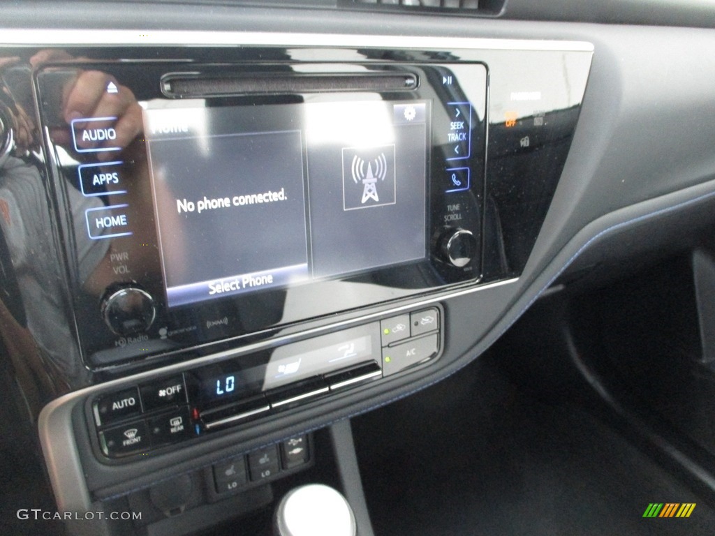 2017 Corolla SE - Falcon Gray Metallic / Black photo #15